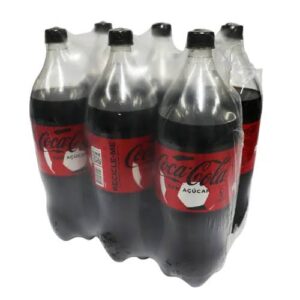 Refrigerante Coca Cola PET 2L Zero Açúcar PCT C/6
